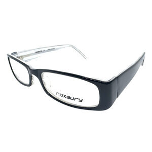 ROXBURY 353 C61 BLACK WHITE EYEGLASSES 53-17-135